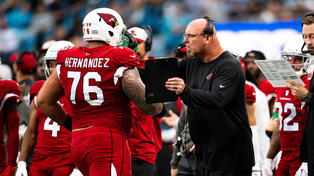 Arizona Cardinals OL Will Hernandez Dubbed 'Buy-Low' Candidate in