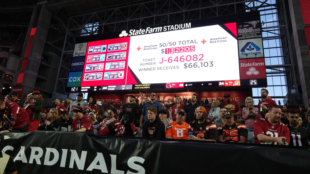 Denver Broncos 50/50 Raffle to benefit the National Sports Center for the  Disabled during Sunday's game against the Cardinals