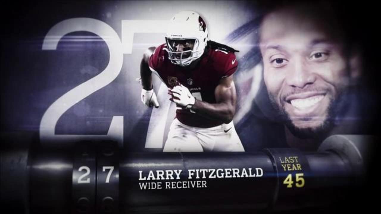 27: Larry Fitzgerald (WR, Cardinals), Top 100 Players of 2018