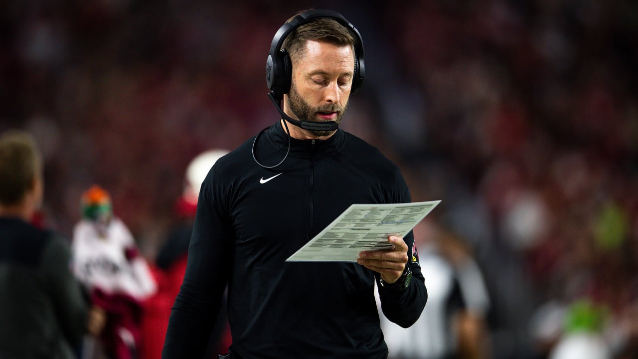 Cardinals coach Kliff Kingsbury knows there is speculation about his