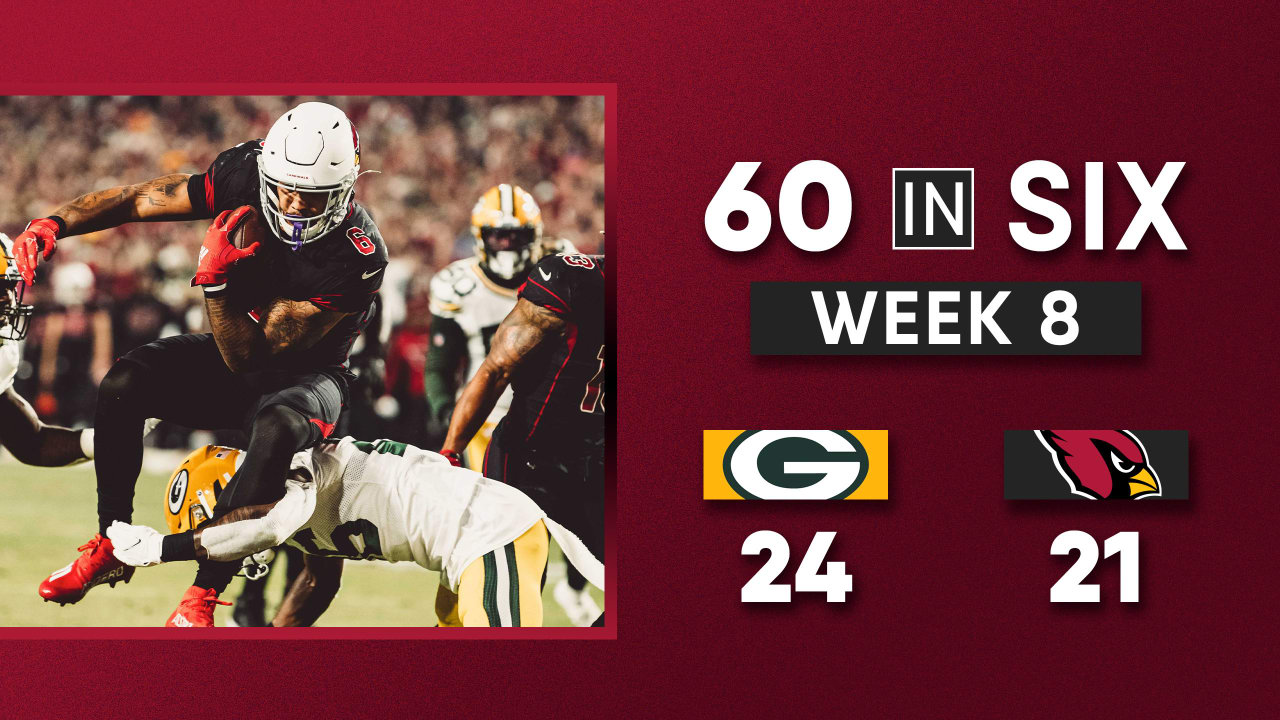 Packers vs. Cardinals Week 8 Highlights