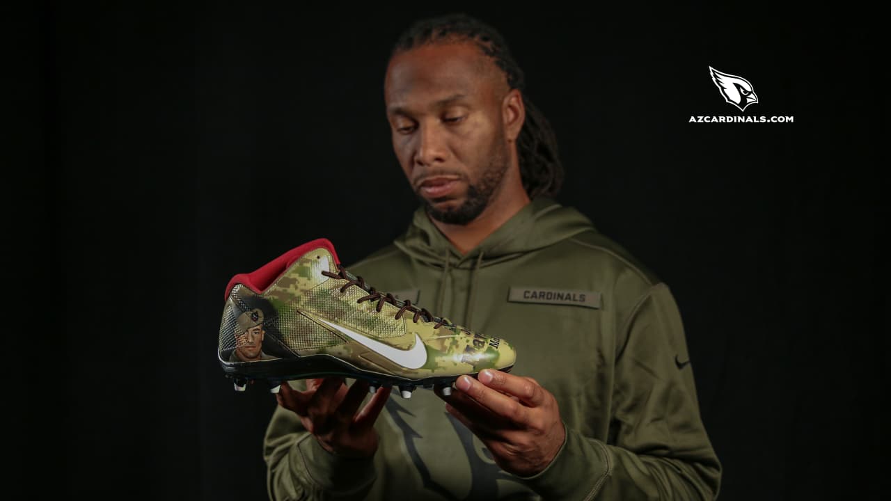 Larry Fitzgerald to honor Pat Tillman's cause with cleats