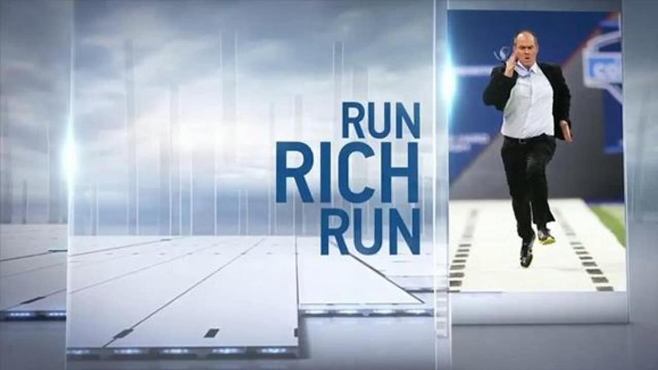 Run Rich Run Rich Eisen runs the 40 yard dash