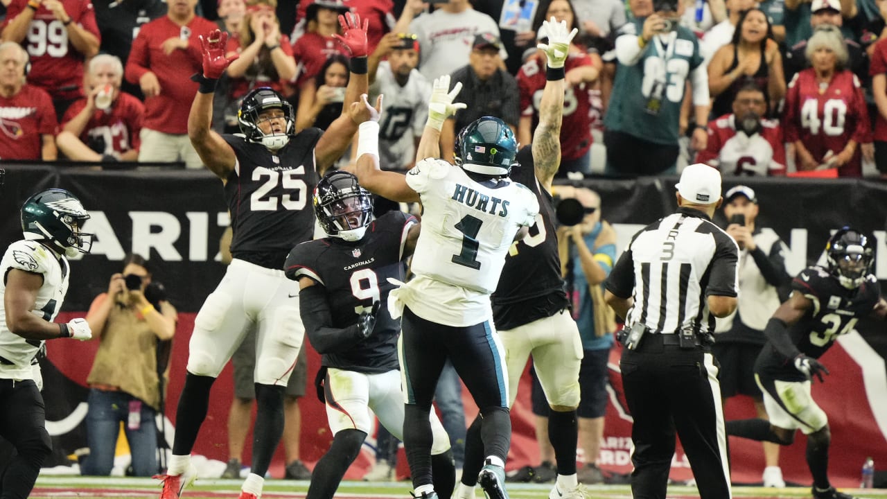 Cardinals suffer painful loss at home to Eagles, 20-17, after field goal by  Matt Ammendola fades wide right