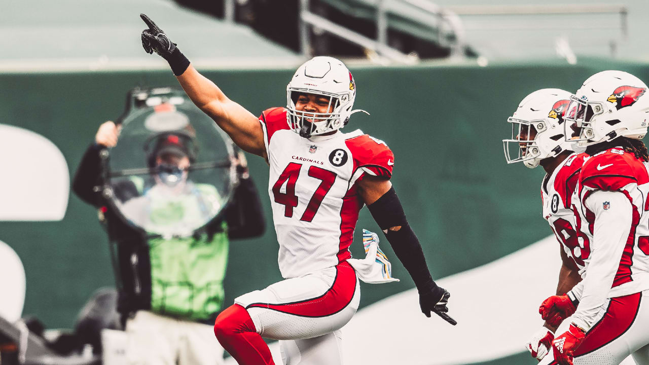 Arizona Cardinals linebacker Ezekiel Turner (47) during the first half of  an NFL football game against the Las Vegas Raiders, Sunday, Sept. 18, 2022,  in Las Vegas. (AP Photo/Rick Scuteri Stock Photo - Alamy