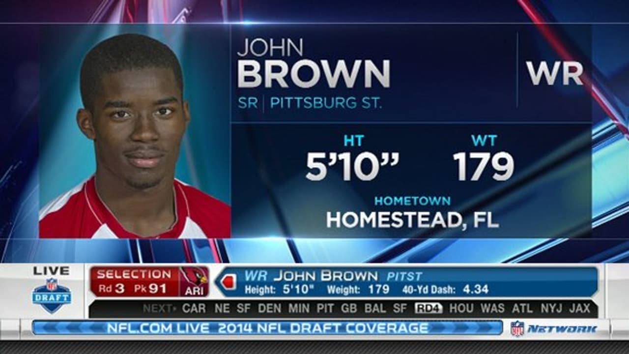 WR John Brown Added to Protection List for Divisional Week