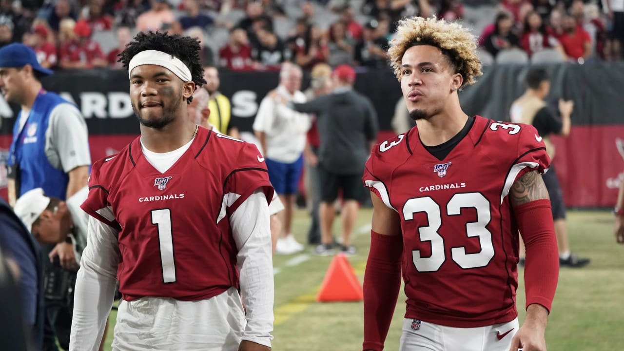 Pro Football Hall of Fame - It happens on the field one week, it's in the  Hall of Fame the next week. Byron Murphy's jersey and a ball used by Kyler  Murray