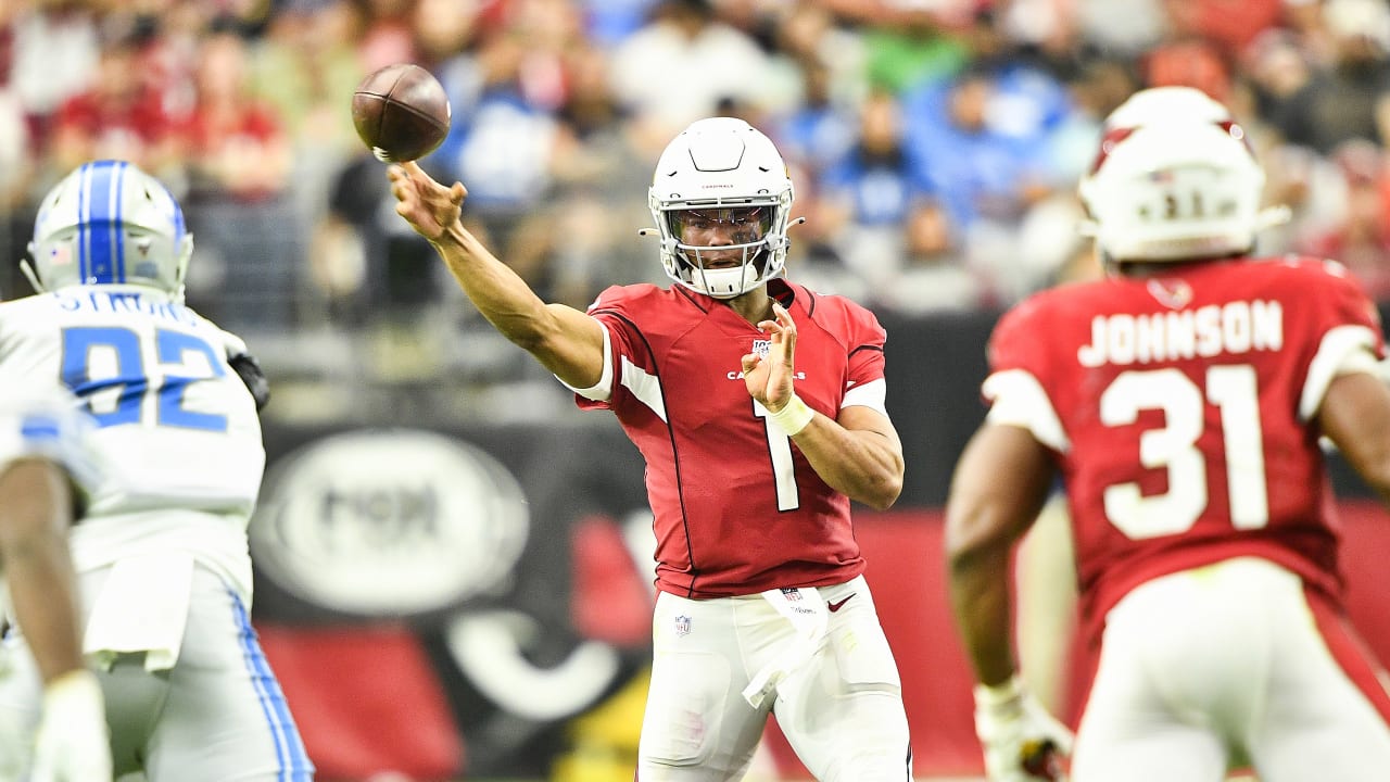 Arizona Cardinals play the San Francisco 49ers inside of State Farm Stadium  during the first half of an NFL football game, Sunday, Oct. 28, 2018, in  Glendale, Ariz. (AP Photo/Darryl Webb Stock