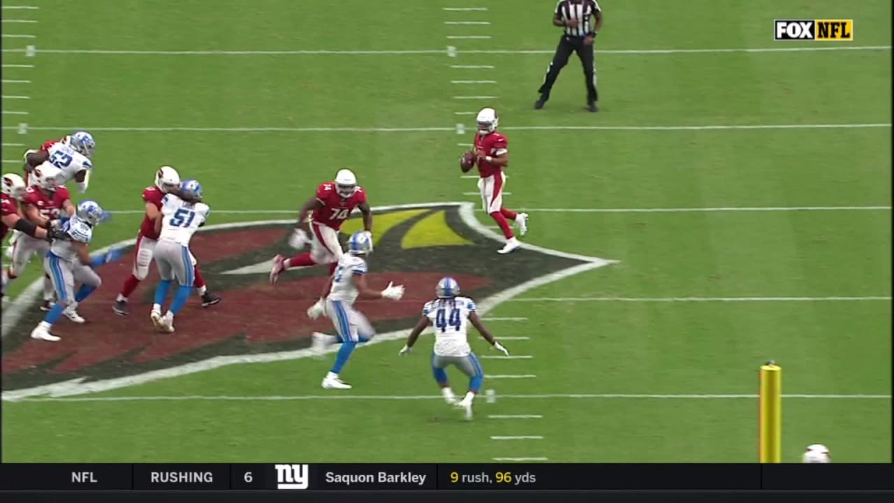 Murray Finds Johnson On 15-yard Completion