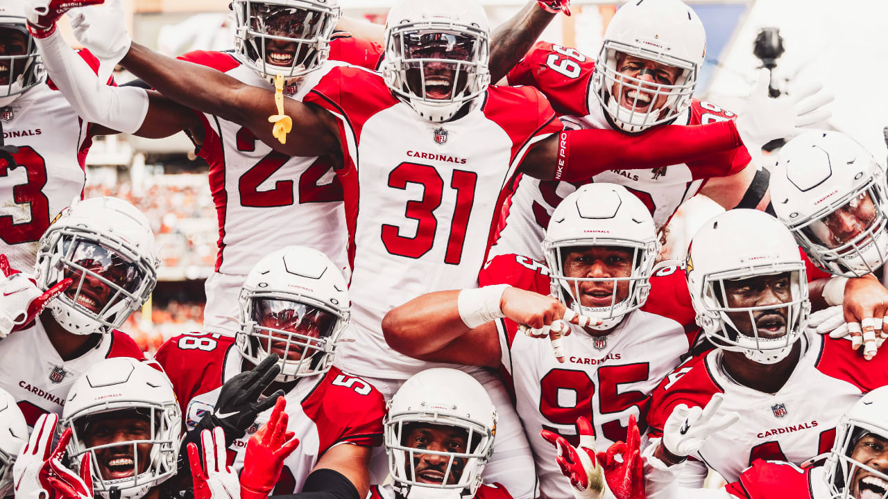 Cardinals photo journal recap of the 37-14 win over the Browns in