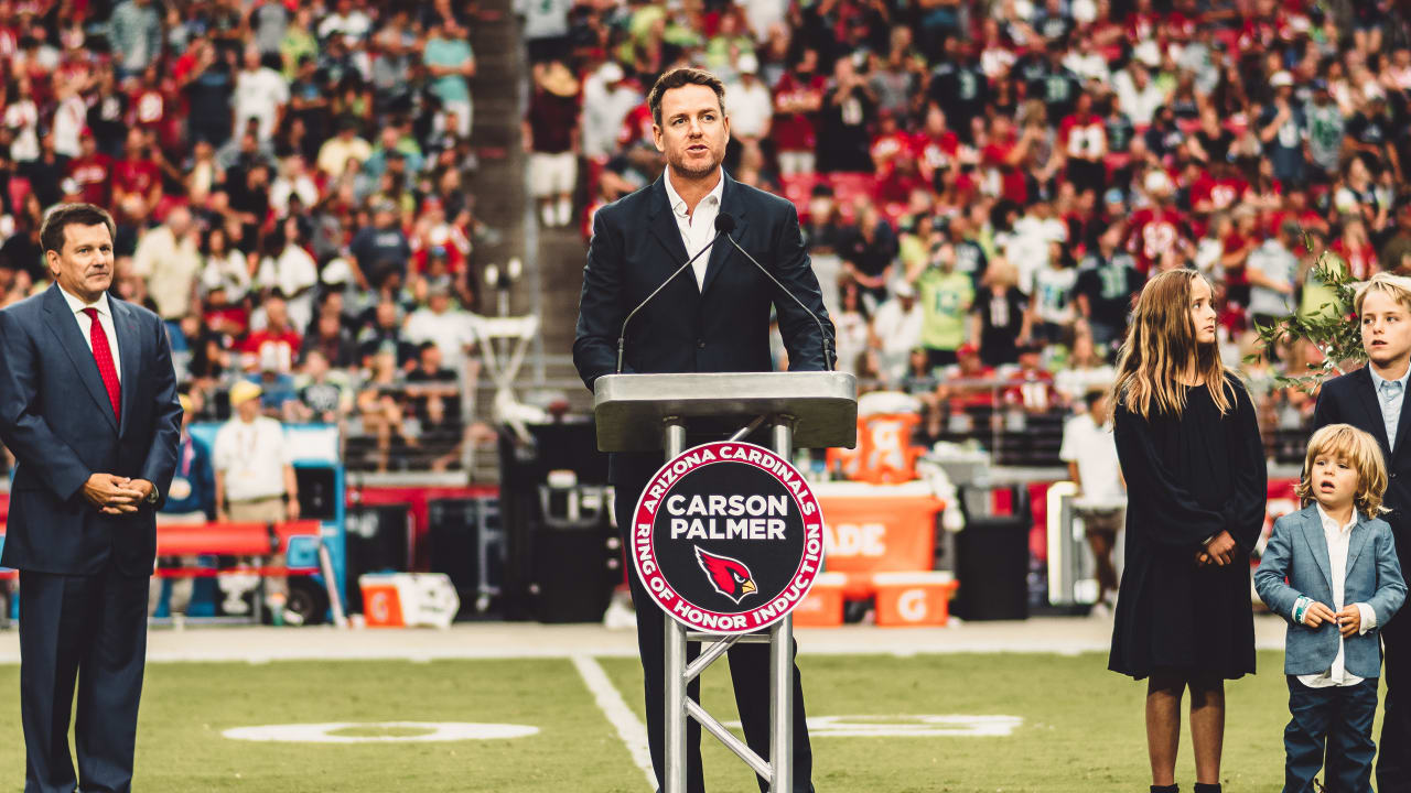 Arizona Cardinals to induct Carson Palmer into Ring of Honor