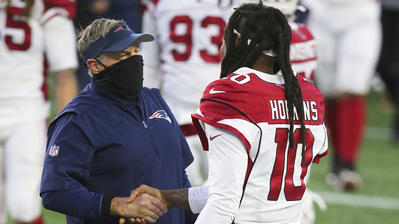 Bill Belichick praised Cardinals WR DeAndre Hopkins, and the feeling is mutual