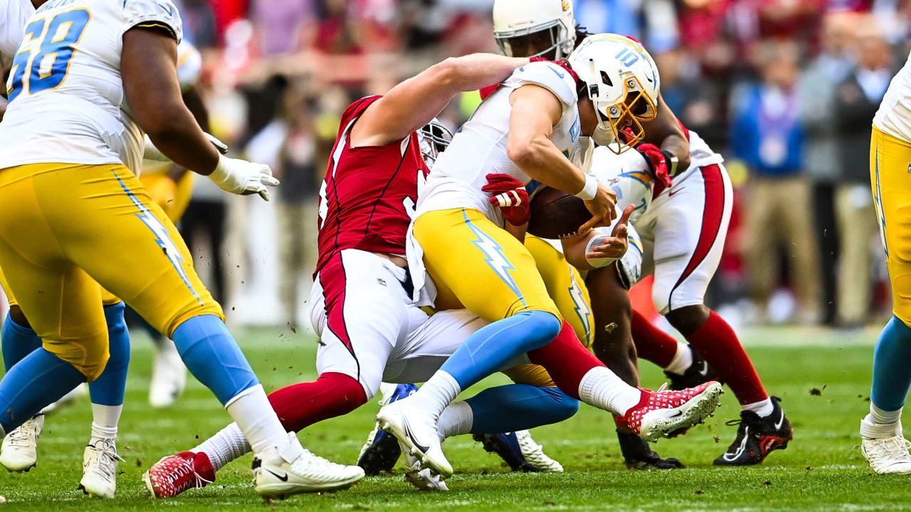 Chargers-Cardinals Recap: Justin Herbert leads game-winning drive over  feisty Arizona - Bolts From The Blue