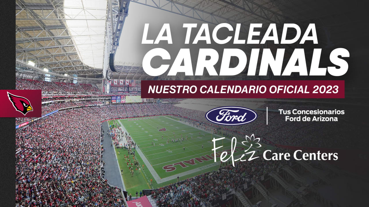 La Tacleada Cardinals Nuestro Calendario Oficial