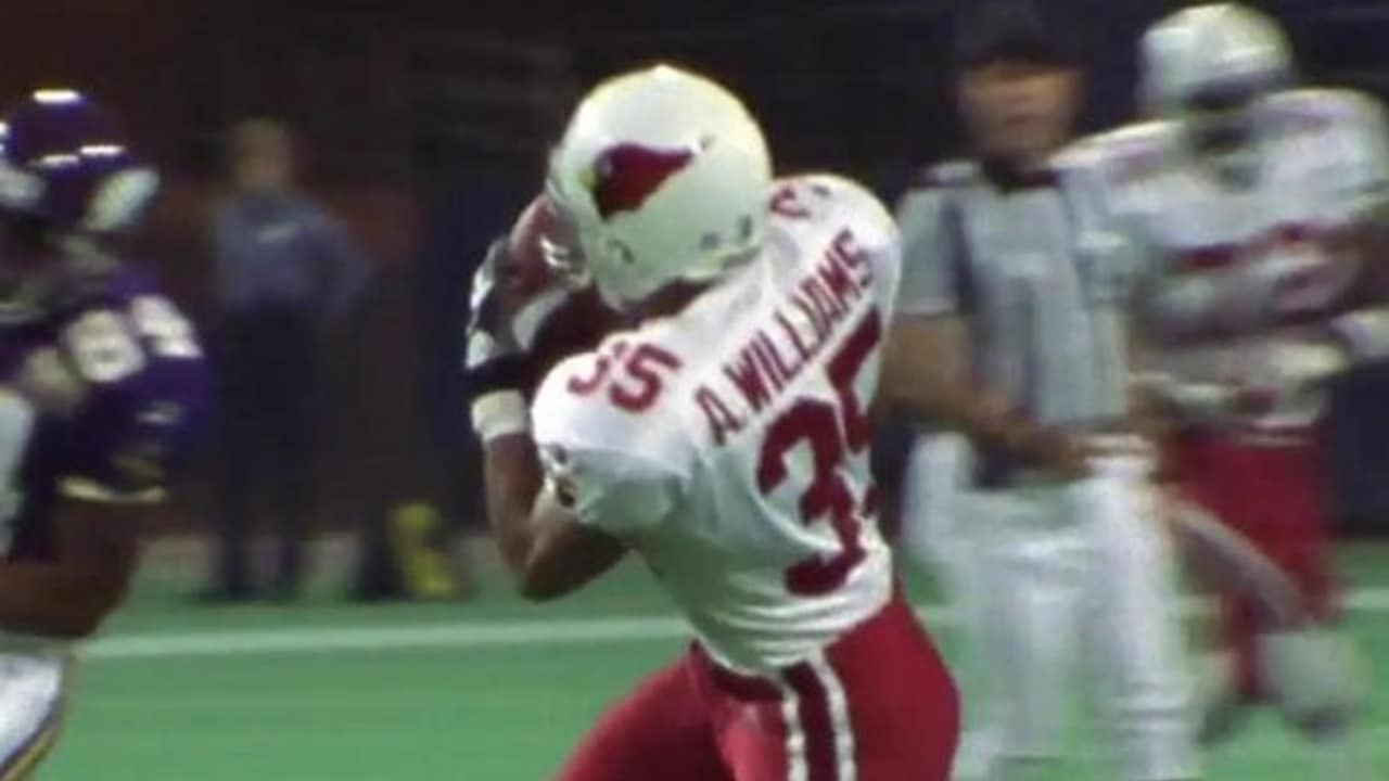 Aeneas Williams gives Michael Irvin a hard time