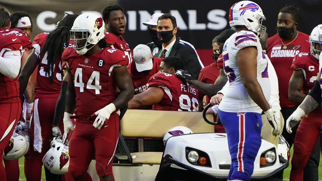 Cardinals place DL Jordan Phillips, DT Corey Peters on injured reserve