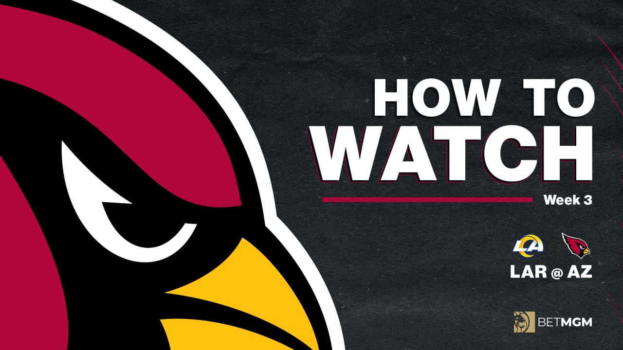 How To Watch: Rams vs. Cardinals, Week 3