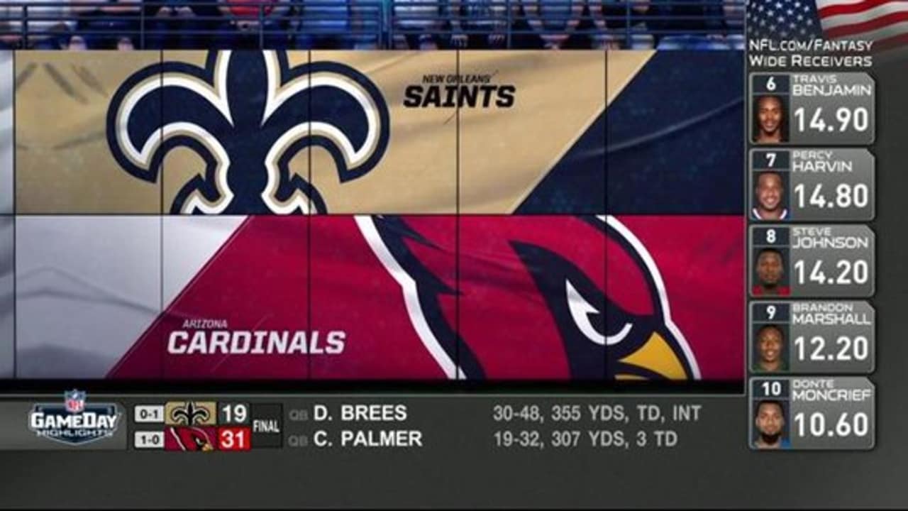 Week 1 Saints vs. Cardinals highlights