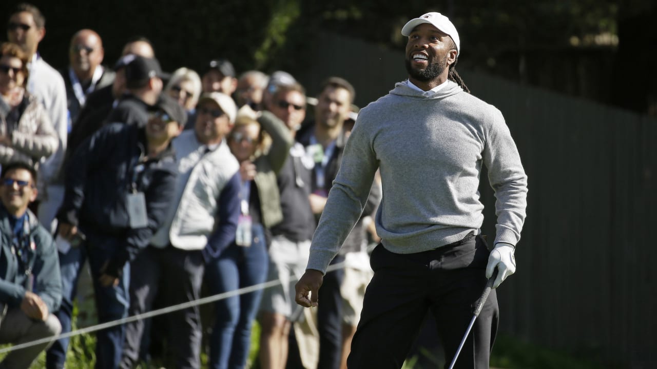 Call the handicap police! Larry Fitzgerald once again leads at Pebble Beach  (UPDATE: He won again), This is the Loop