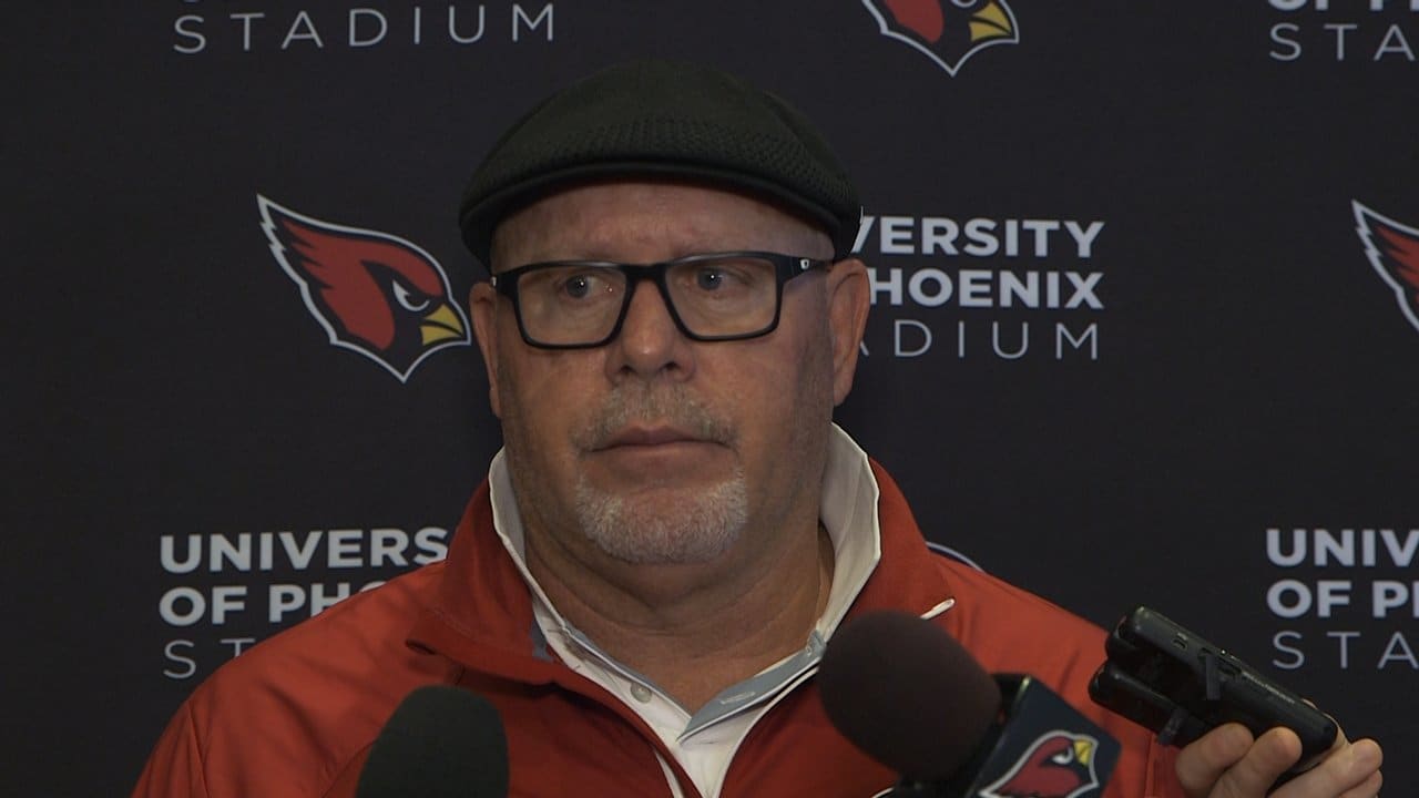 Bruce Arians Press Conference From West Virginia