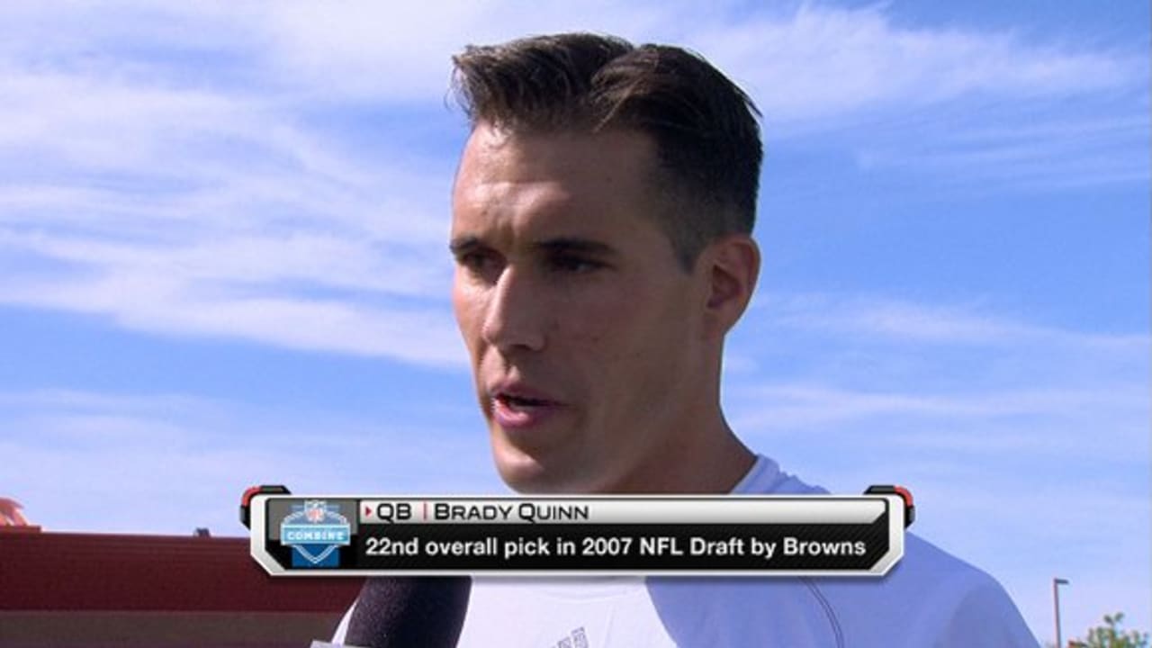 NFL Veteran Combine: QB Brady Quinn Highlights