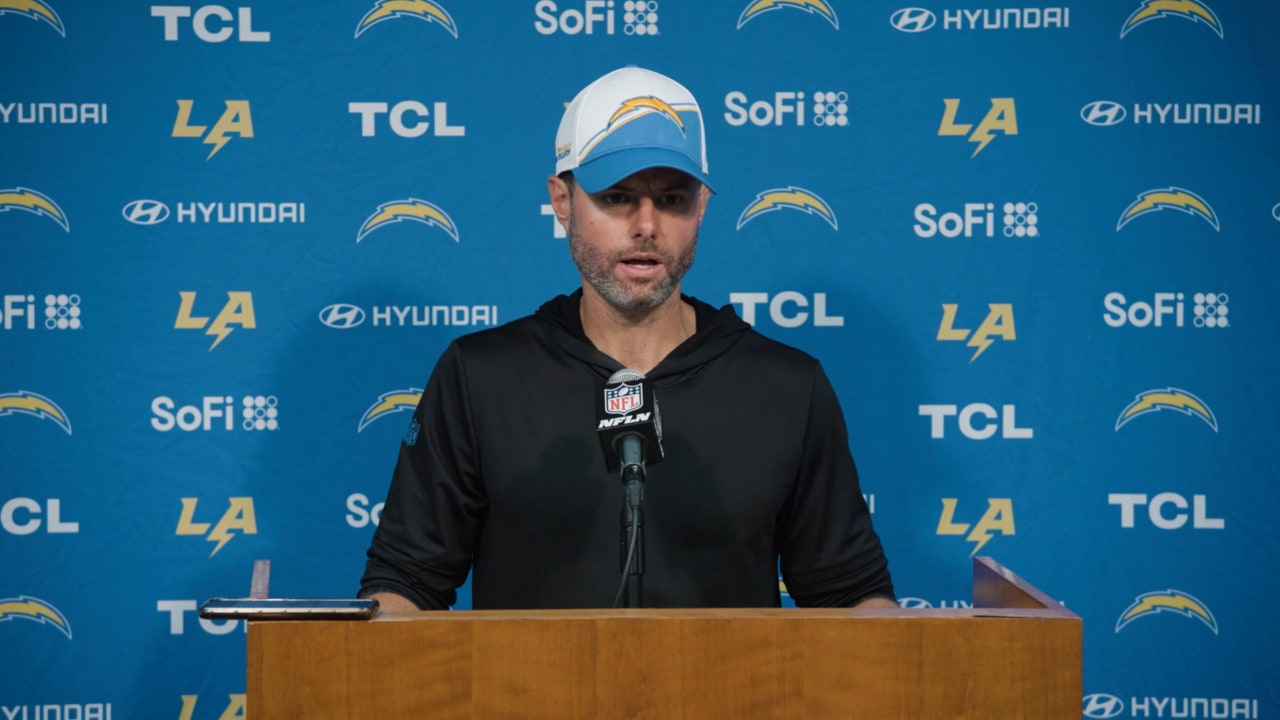 Chargers HC Brandon Staley voices confidence in wide receiver room