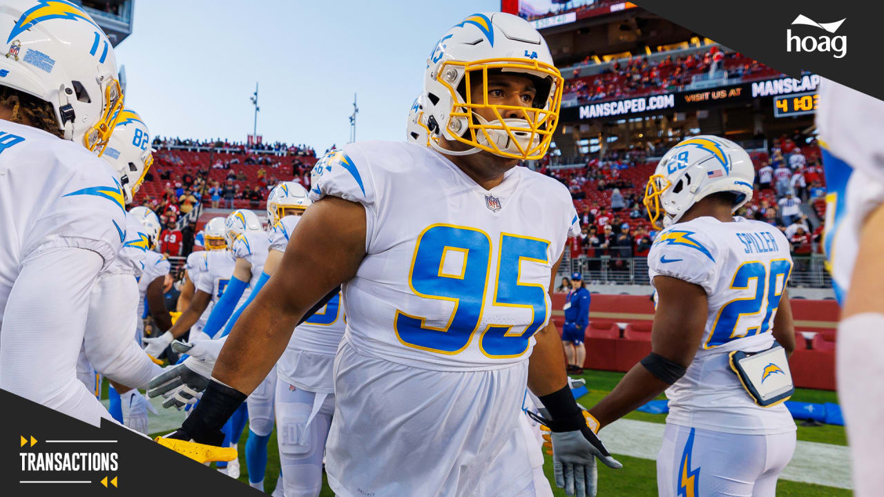 Los Angeles Chargers Sign Tyeler Davison; Place Christian Covington and