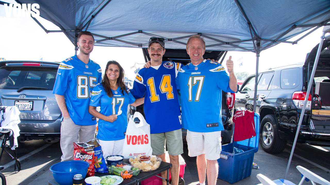chargers tailgate