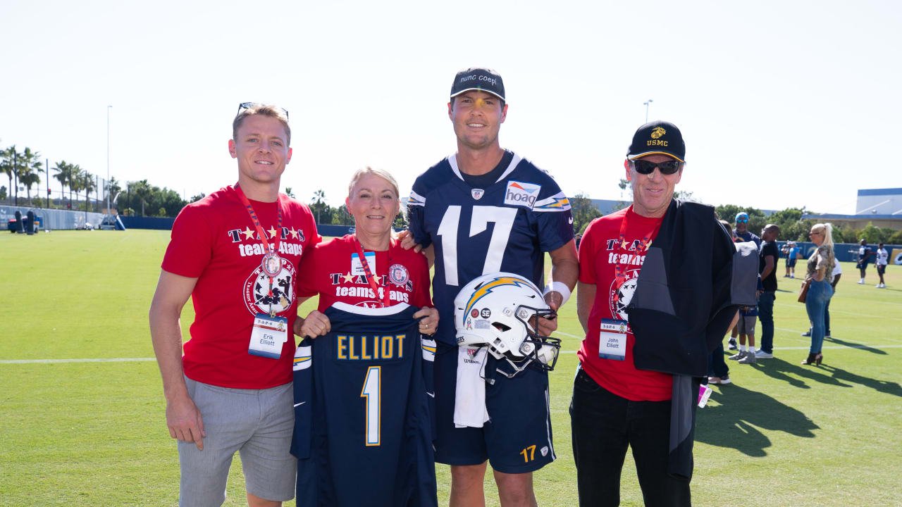 Helmet Stalker on X: The Los Angeles Chargers will be using their navy-blue  alternate uniforms this week. The helmet decals, numbers and facemasks have  been swapped to their navy-blue variant.  /