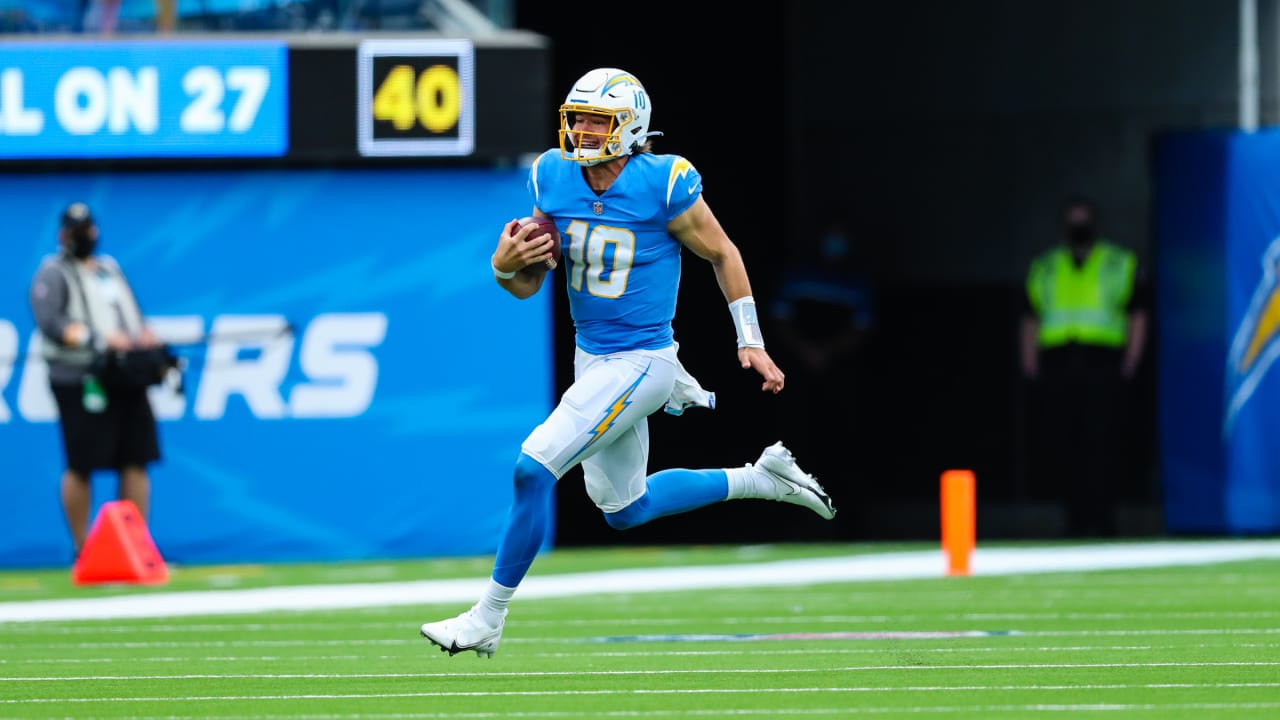 QB Justin Herbert 31Yard Rush