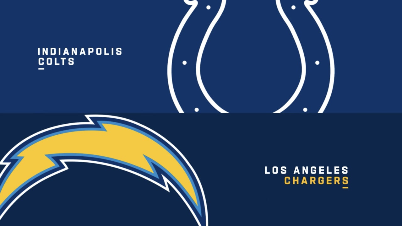 Chargers vs. Colts Logos