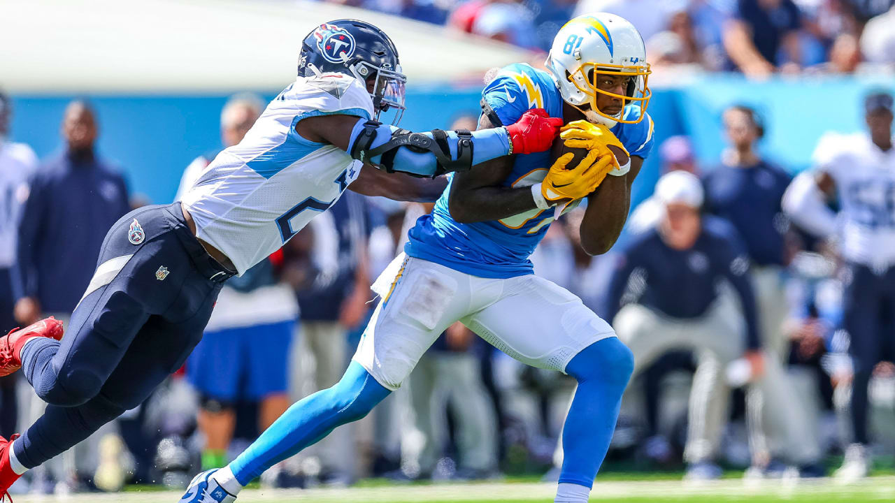 Chargers celebrate alumni weekend with powder blue uniforms vs. Titans