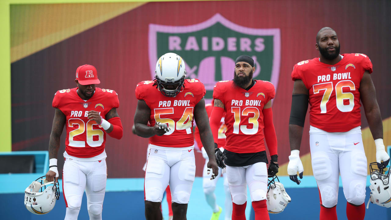 Chargers at the 2018 Pro Bowl