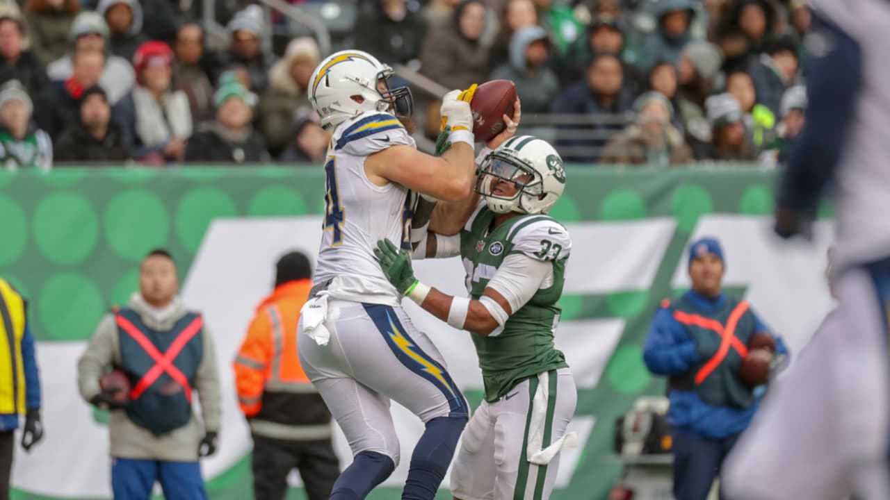 San Diego Chargers tight end Sean McGrath trains during an NFL