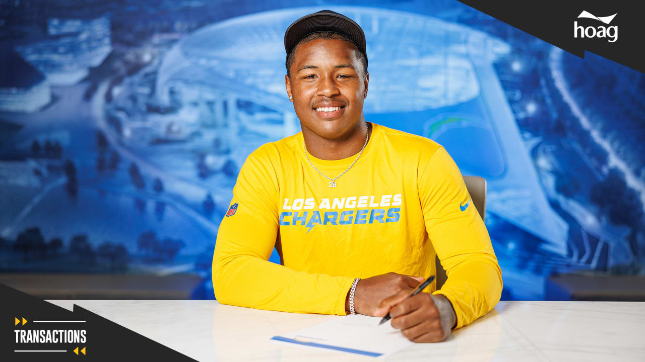 Isaiah Spiller - Los Angeles Chargers Running Back - ESPN