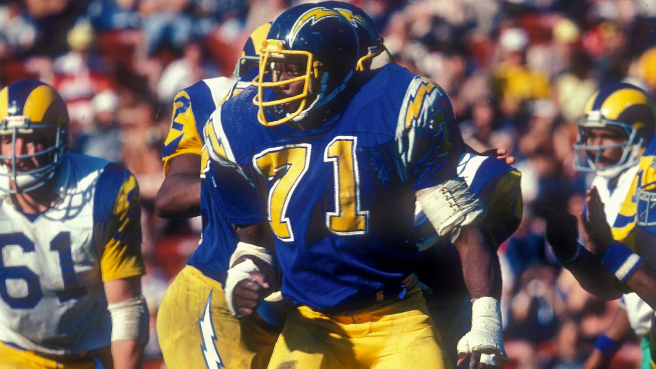 WE REMEMBER: FRED DEAN, 68, (February 24, 1952-October 14, 2020) a member  of the Pro Football Hall of Fame and an American professional football  player who played for the San Diego Chargers