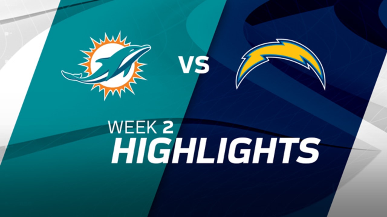 Game Highlights Chargers vs. Dolphins