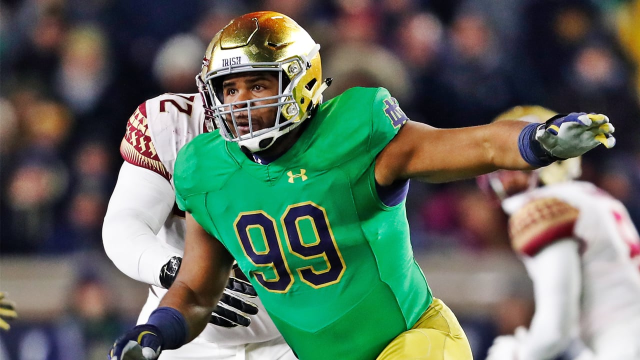 Former Irish DT Jerry Tillery could be first round pick in NFL Draft