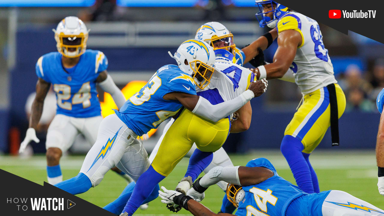 Los Angeles Chargers - Los Angeles Rams: Game time, TV Schedule and where  to watch the Week 1 NFL Preseason Game