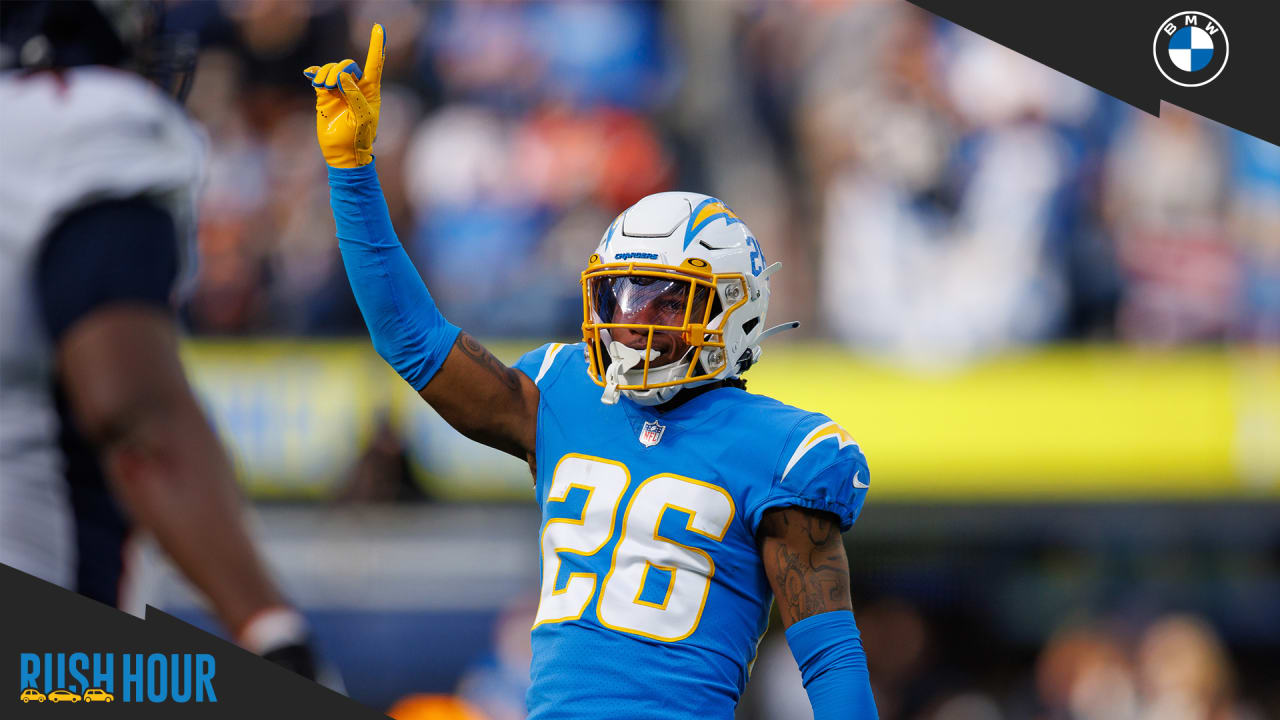 Los Angeles Chargers cornerback Brandon Sebastian (38