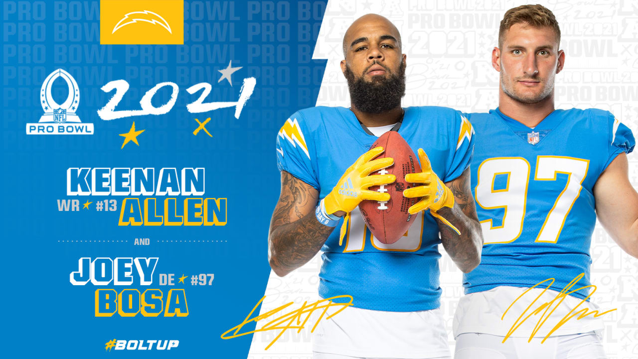 2021 Pro Bowlers: DE Joey Bosa and WR Keenan Allen