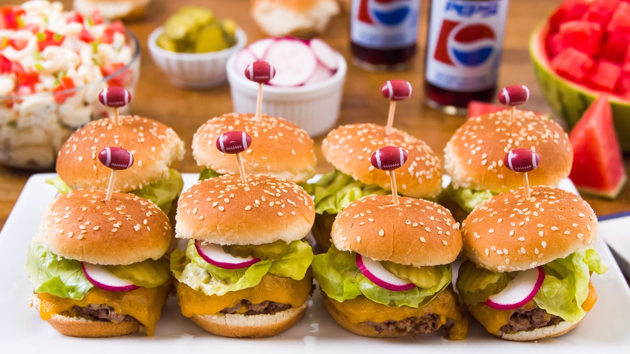 Tailgate Recipe: Mini Bolt Burgers