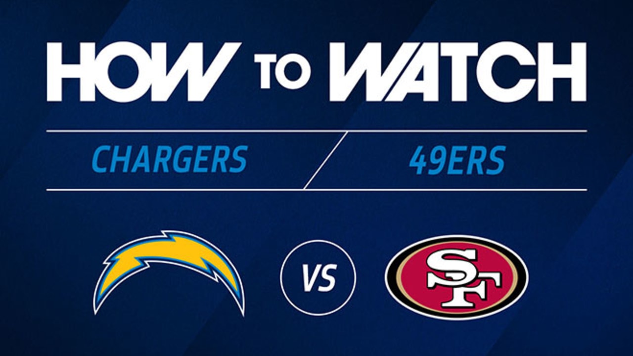 Chargers vs. 49ers TV schedule: Start time, TV channel, live stream - Bolts  From The Blue