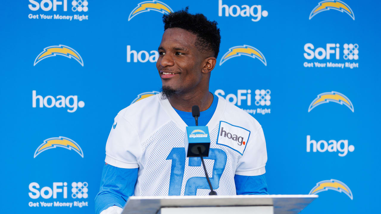 Press Conference Derius Davis on Joining the Chargers Wide Receiver Room