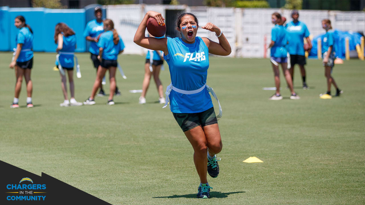 49ers PREP Hosts Second-Annual Girls Flag Football Skills Camp 