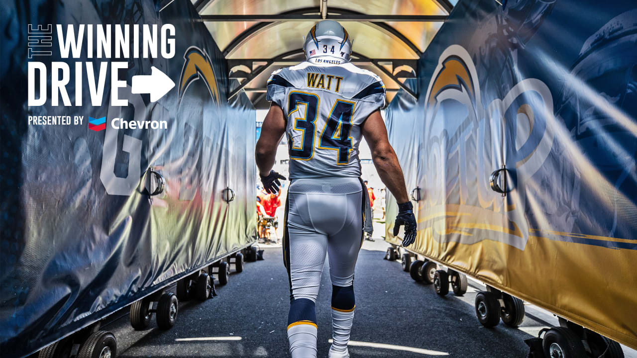 Derek watt store chargers jersey