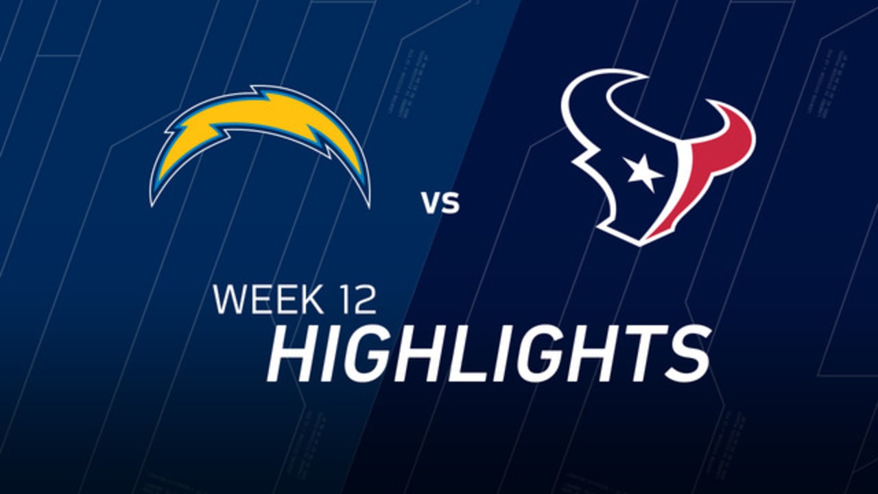 Chargers vs. Bills Week 12 Highlights