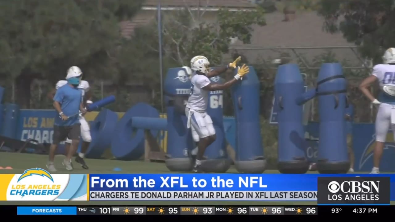 Los Angeles Chargers TE Donald Parham Jr. to Make Season Debut in