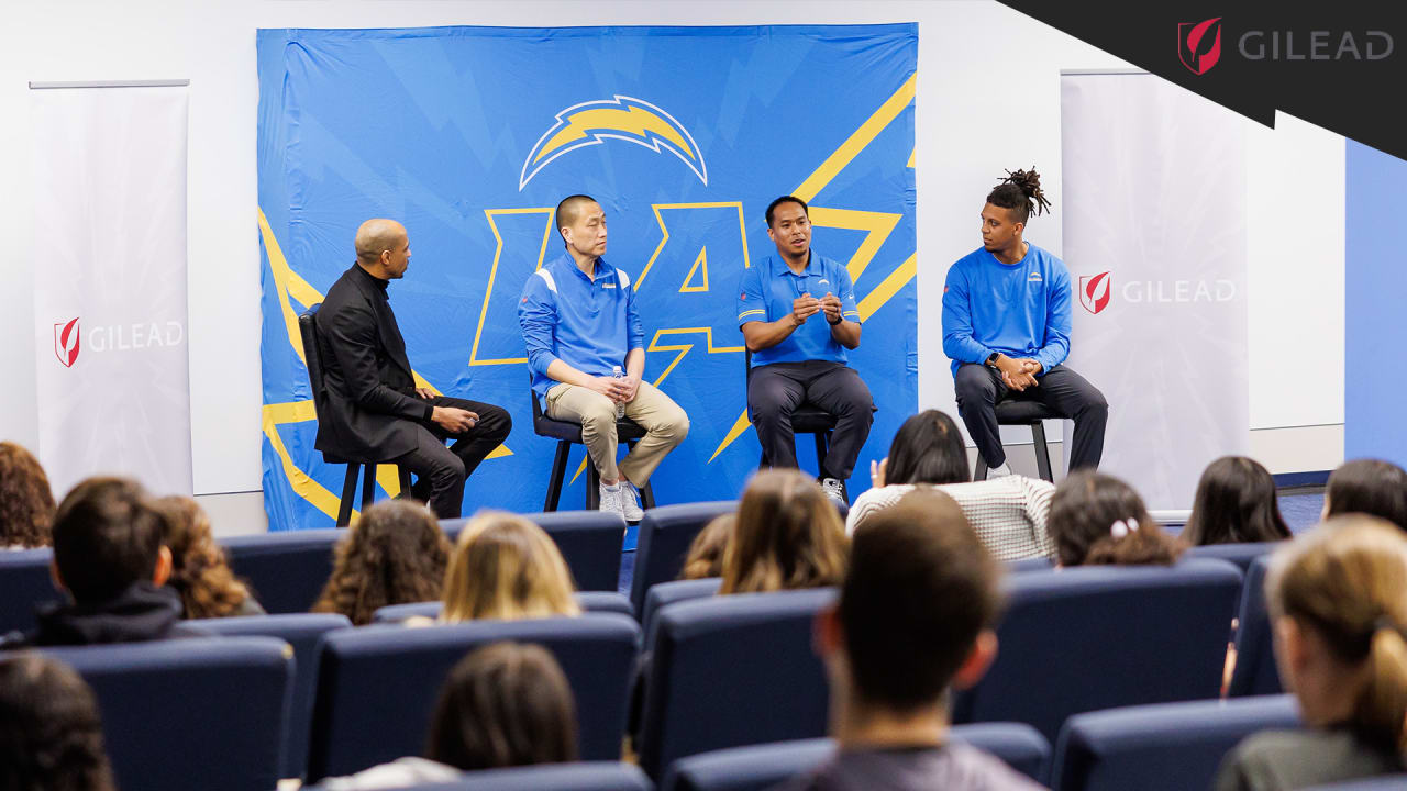 Chargers, Gilead Host Students Interested in Sports Medicine Careers