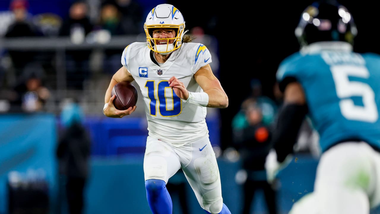 Game Highlights Herbert Breaks Away for Unimpeded 13Yard Scramble on